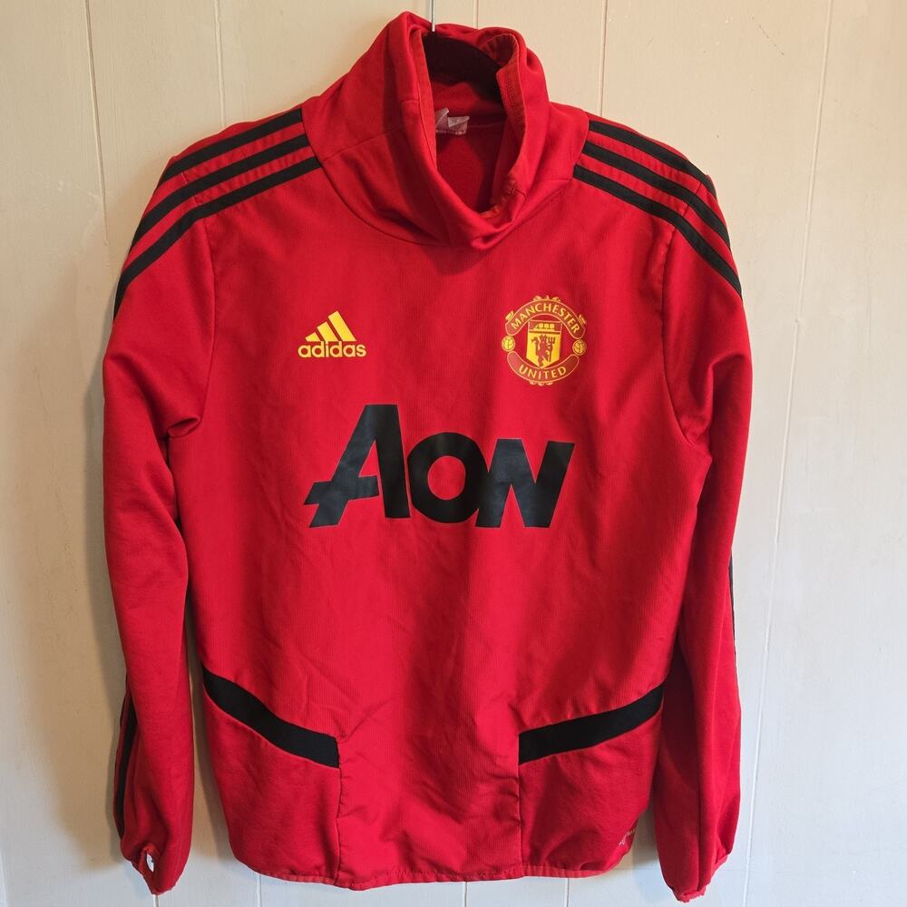 Adidas Manchester United 2019 Training Long Sleeve Jersey Youth Large